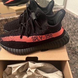 Yeezy Boost 350 V2 Black and Red